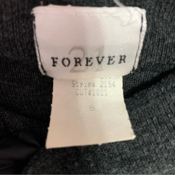 VTG Y2K Forever 21 Dark Grey Sleeveless Maxi Dress - Picture 4 of 6